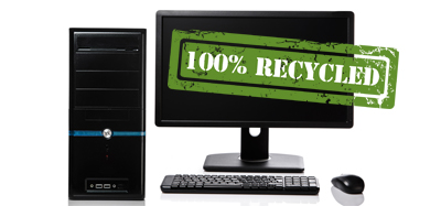 Recycling PC, Desktop, Workstation and CPU.