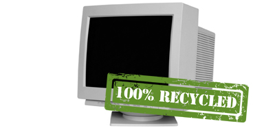 Recycle CRT monitor, Tube Screen.